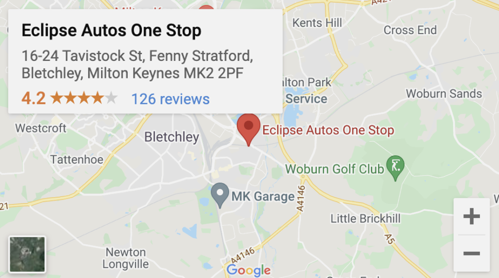 Eclipse Autos One Stop Map